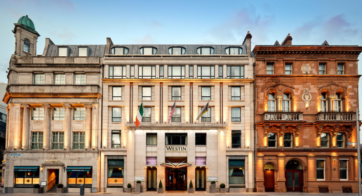 The Westin Dublin, hôtel accessible PMR centre-ville